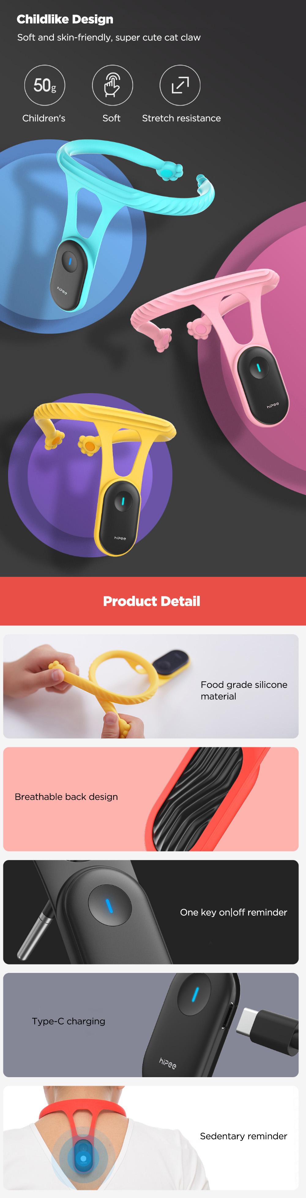 Smart Posture Correction Device Posture Training Device CorrectorChild