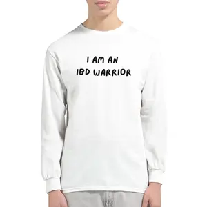 IBD Warrior Long Sleeve Shirt | Crohn’s & Colitis Awareness Apparel | Chronic Illness Support Gift | Soft Cotton Unisex Tee | Inflammatory Bowel Disease Awareness