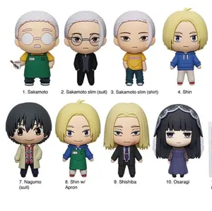 Sakamoto Days 3D Foam Bag Clip