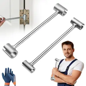Door Hinge Adjustment Tool Kit,Hinges Gap Adjusting Wrench,Door Hinge Repair Tool for Various Door Hinge Gaps