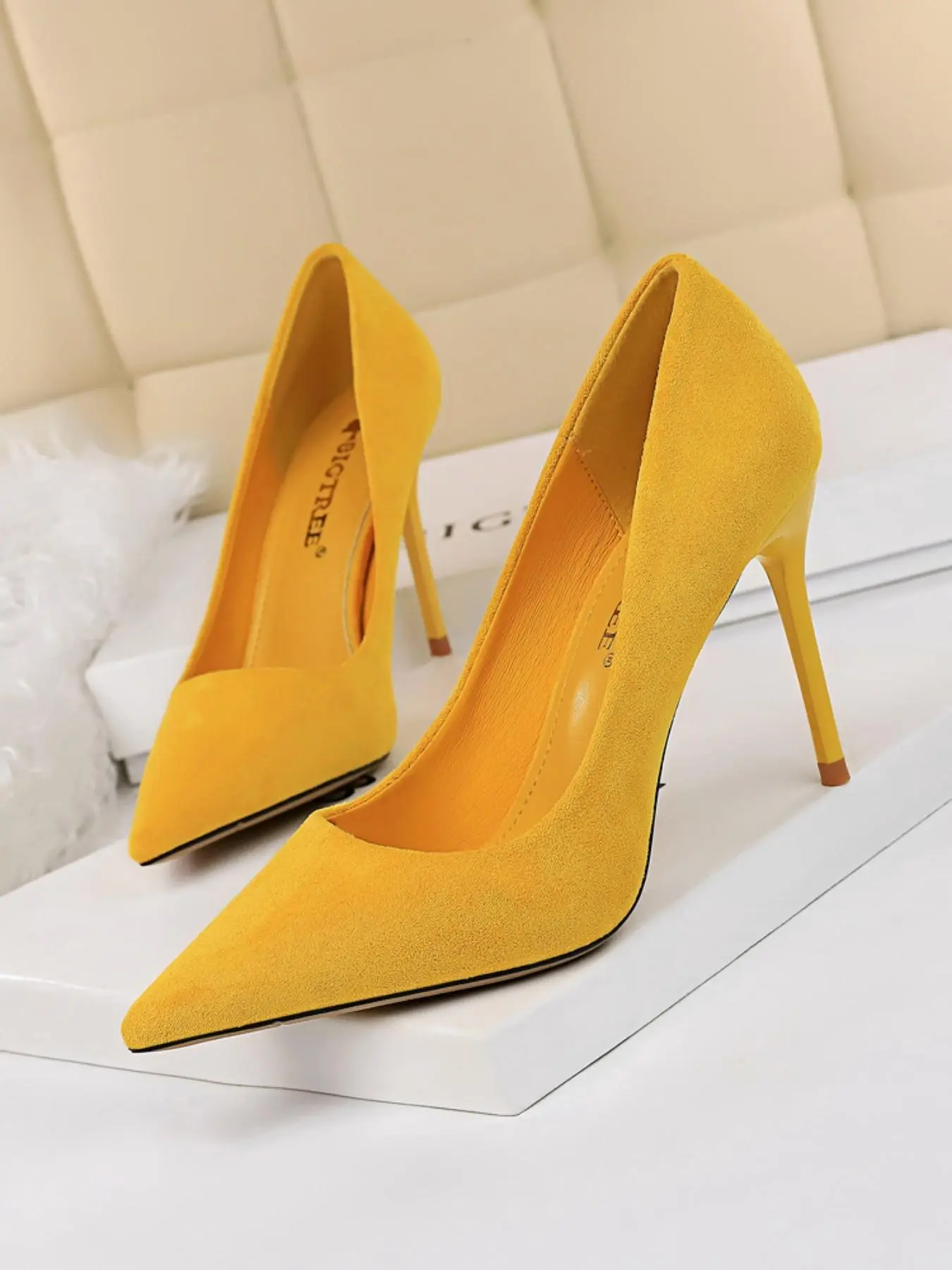Women's Fashionable  Minimalist Solid Color Stiletto Heels, Elegant Pointed Toe High Heels for Party,  Daily Wear  for Women & Girls, Elegant Heeled Shoes