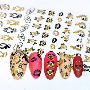 Rockabilly (MS-120) - Nail Art Sticker