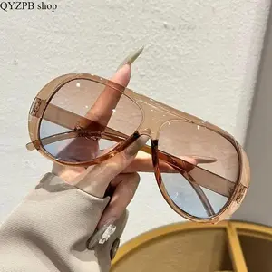 Women's Oversized Square Sunglasses UV400 Retro Vintage Tortoiseshell Shades Y2K Fashion Eyewear Beach Party Travel Glasses Lightweight High-End Casual for Driving Vacation Outdoor Daily Wear