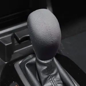 For Hyundai Centennial Azera i40 Sonata Aslan Genesis 2009~2019 Car Automatic Transmission Shift Knob Collars Handle Soft Silicone Panel Dustproof Decoration Cover Gear Stick Shift Knob Lever Head Non-Slip Wear-resistant Protect Cover Interior Accessories