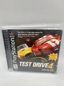 Test Drive 4 (Sony PlayStation 1, Ps1) Complete Tested Black Label SHIPS FAST!