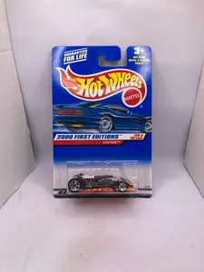 Hot Wheels Vulture Diecast - 2000 First Editions, 36-piece Set, Blue Model with Orange Accents, Includes 3+ Parts