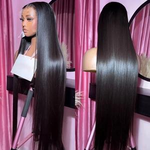 Bling Hair 13x4 13x6 Bone Straight Lace Front Wigs Brazilian Human Hair Wigs Pre Plucked Hd Transparent Human Hair For Woman 30 28 Inch 180% Density On Sales TikTokShopBlackFriday