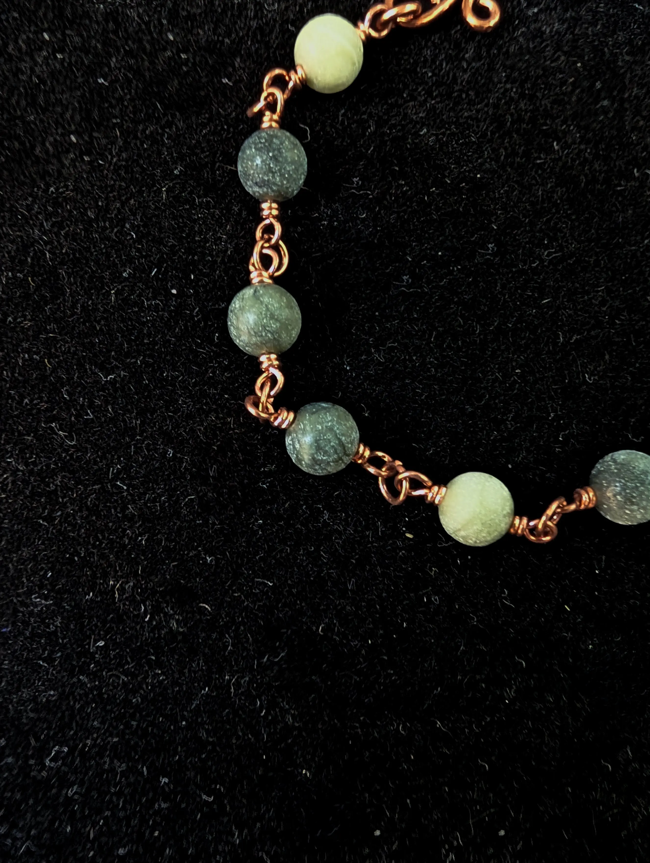 Serpentine Beaded Chain Bracelet