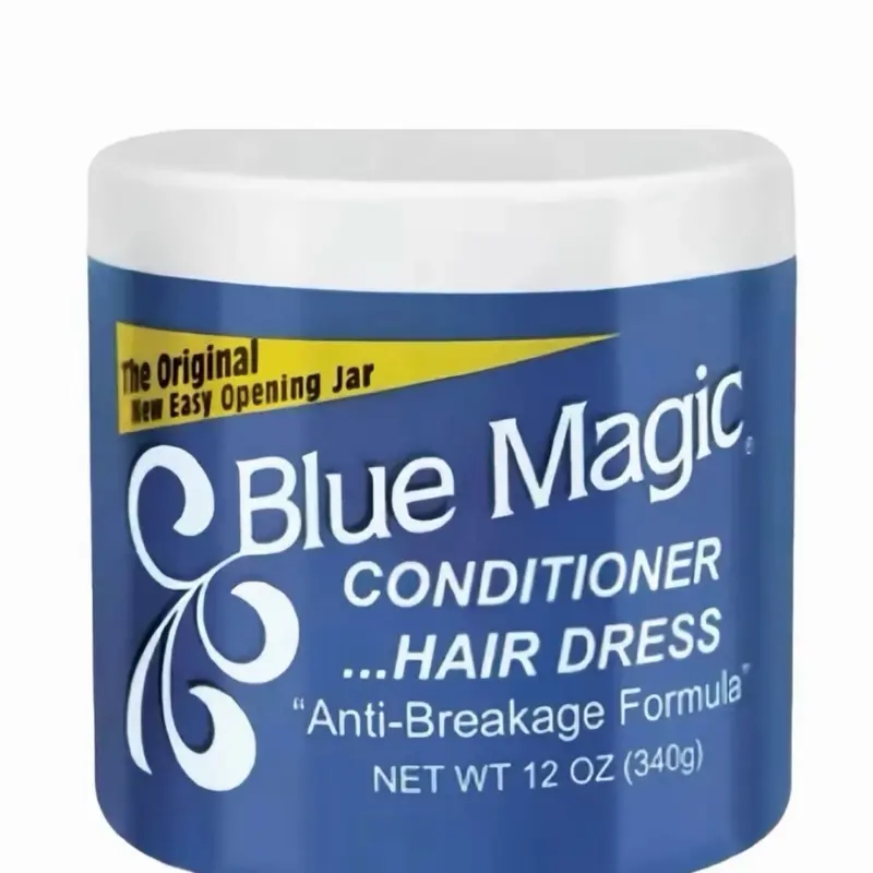 BLUE MAGIC Conditioner Hair Dress & Scalp Treatment, Daily Anti-Breakage Formula for Healthy Hair and Scalp Support, Hair Care Solution