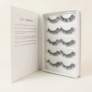 Flirt and Flutter Lash- INNOCENT LASH pack of 5 DIY faux-mink eyelash extensions.
