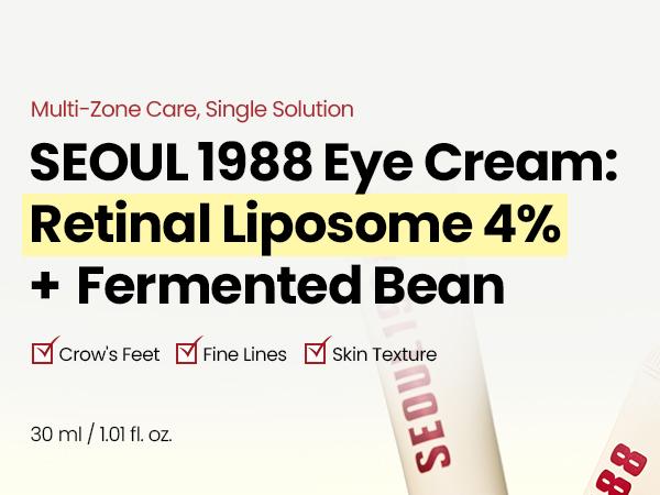 [KSECRET Official] SEOUL 1988 Retinal Advanced Trio | Complete Retinal Routine with 2% Serum + 4% Eye Cream + 12% Shot | Intensive Wrinkle Care, Pore Minimizing & Skin Renewal