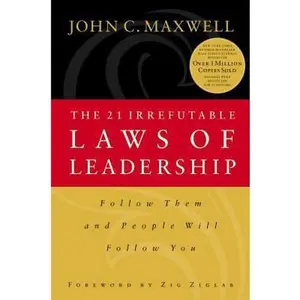 USED Book - The 21 Irrefutable Laws of Leadership: Follow Them and People Will Follow You by John C. Maxwell (Hardcover) - english