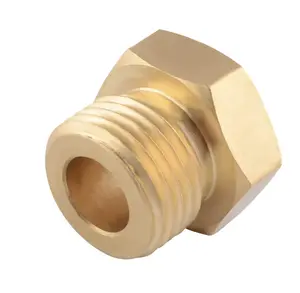 LS Oil  Sensor Adapter Brass Metric 16 x 1.5 Male to 1/8 NPT Female LS1 LS6 LSX