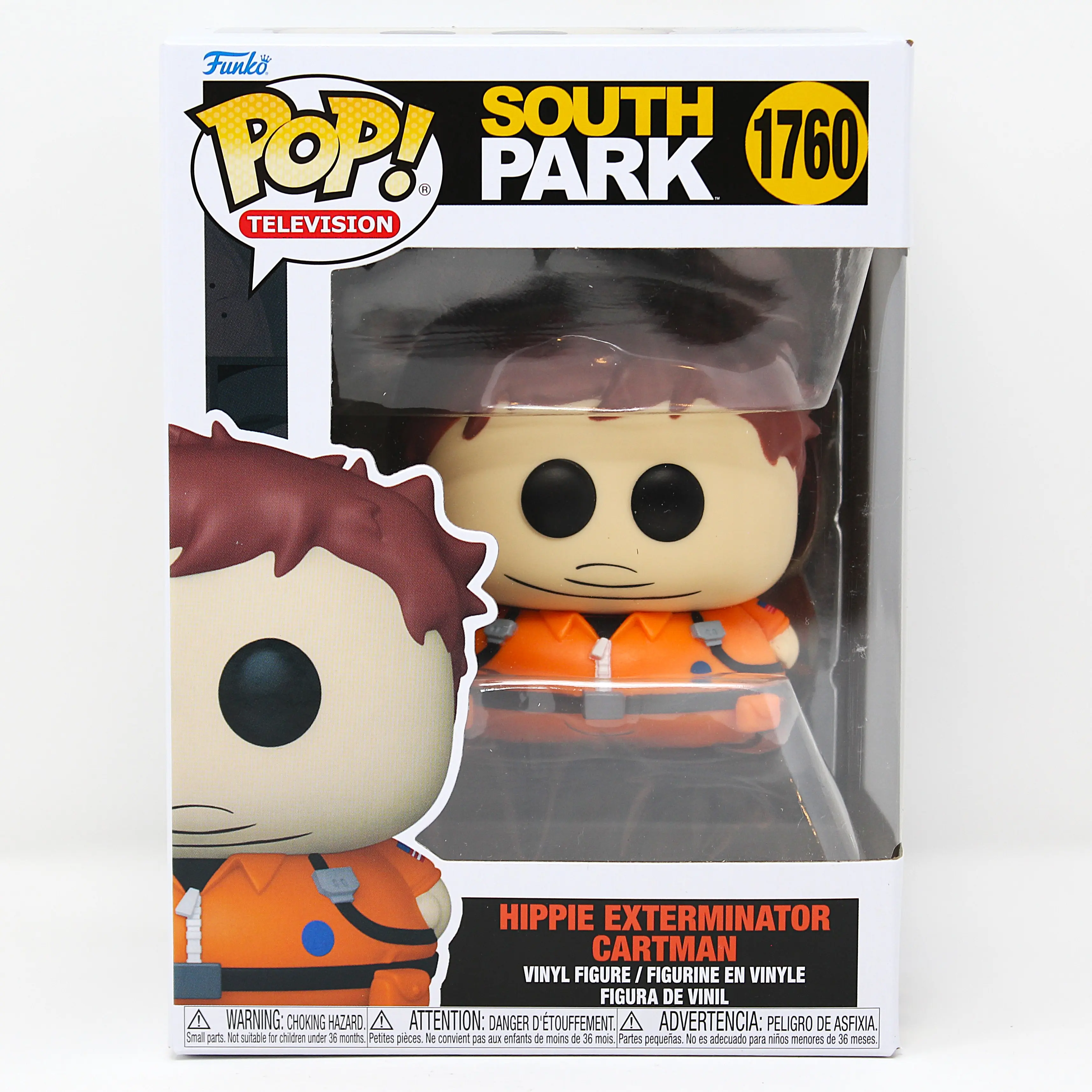 Funko Pop! South Park – Hippie Exterminator Cartman #1760 Funko Pop! South Park – Hippie Exterminator Cartman #1760