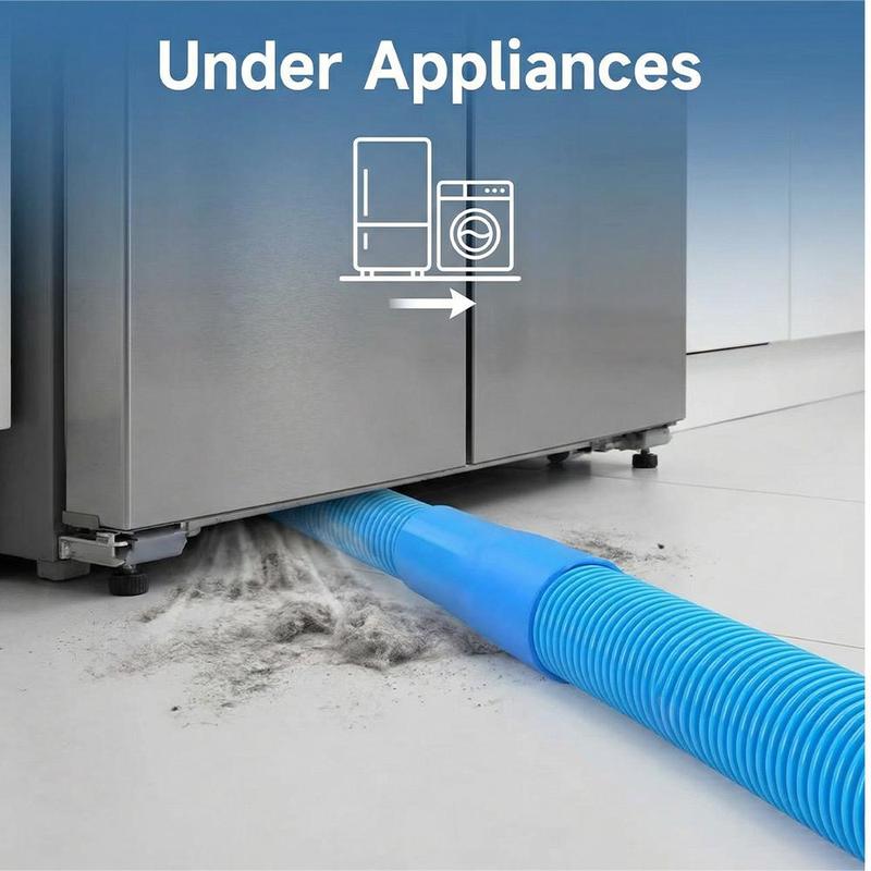Dryer Vent Cleaner Kit Compatible with Most Vacuum Cleaner, Dryer Lint Brush and Vacuum Hose Attachment with Universal Connector, Quickly Lint Remover
