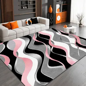 Velvet soft and comfortable patterned printed carpet, suitable for multiple scenarios, available in various sizes, soft and non-shedding, Decorative Rug, Decorative Area Rug
