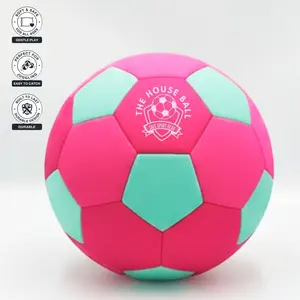 The Pink House Ball - The Original Soft and Safe Soccer Ball Size 4