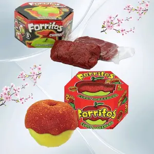 Zumba Pica Forritos - Tamarind Flavored Soft Caramel Paste for Apples - Tamarind Paste for Coating Apples - Mexican Tamarind Candy - Caramel Apple Wrappers - Forritos