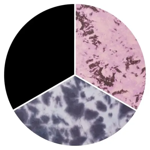 Black/Purple Tiedye/Grey Tiedye