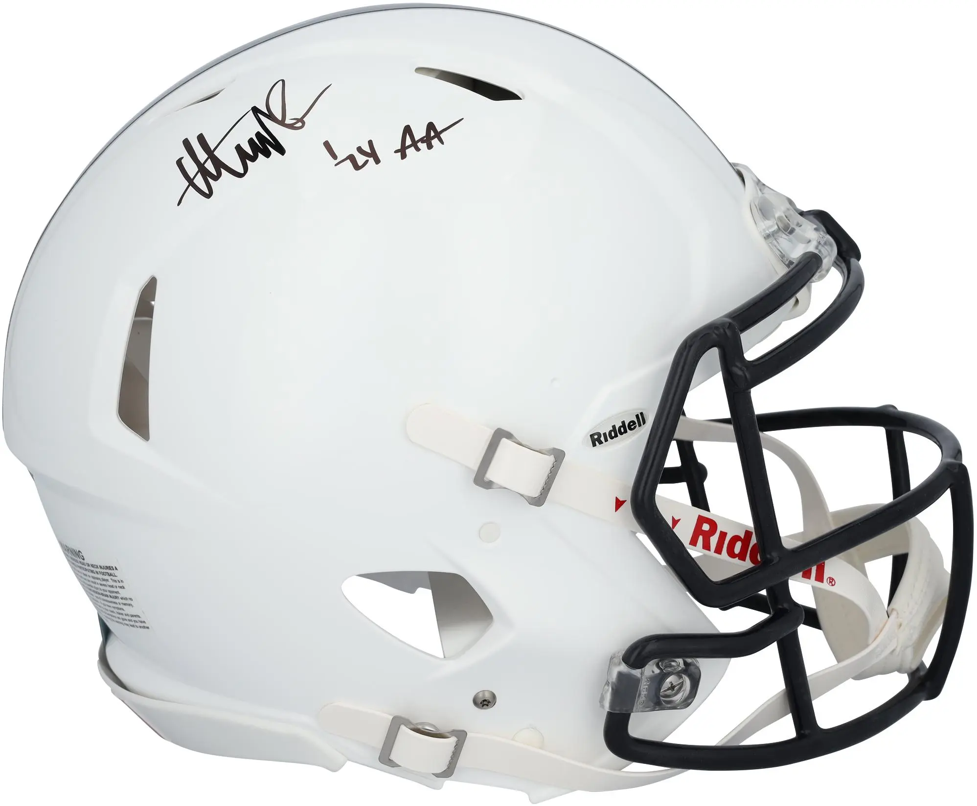 Abdul Carter Penn State Nittany Lions Autographed Riddell Speed Authentic Helmet with 2024 All-American" Inscription - Fanatics Authentic Certified