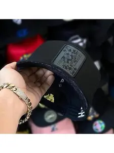 Poker Embroidered Baseball Cap - Cotton, Elastic Fit, Machine Washable, Caps For Men, Hat Accessories, Fitted Hat for Men & Women, Trending Snapback Hats 2026, Unisex Design for Men & Women, All Seasons Wear