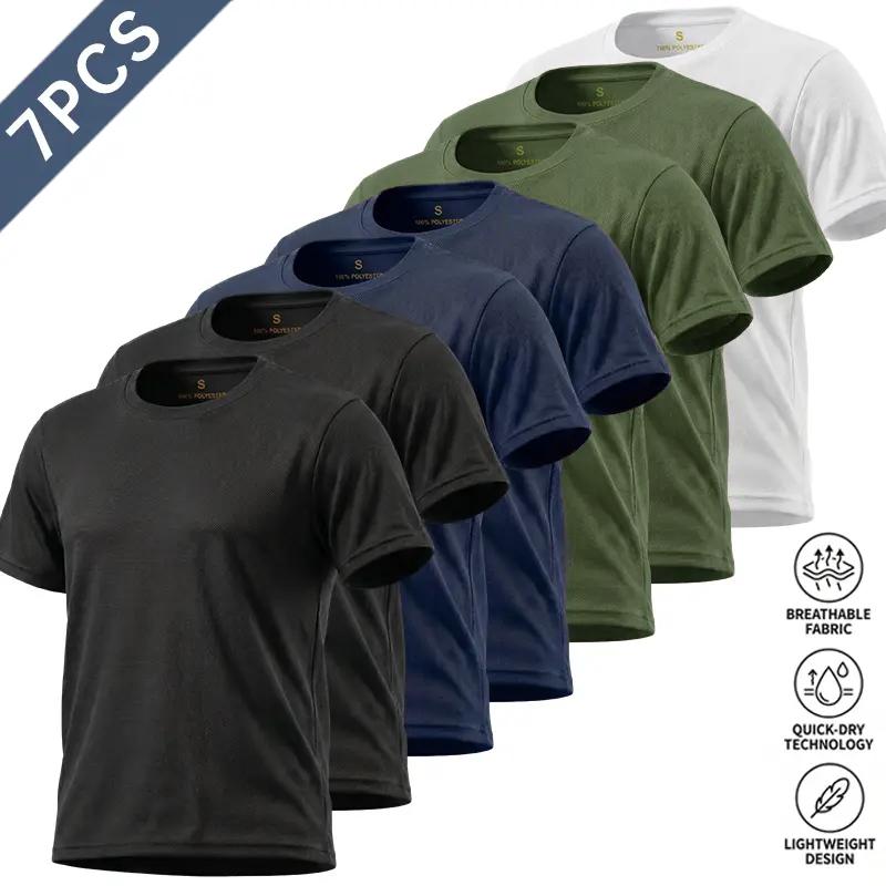 7-Pack Gildan 5000 Men’s T-Shirts S-4XL | Massive Value Bundle | Breathable Cotton Summer Tees | Bulk Daily Basics | Soft Lightweight Casual Shirts for Gym & Work | Best Deal 2026