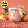 Kiala Nutrition Super Greens Miami Vice Flavor Organic Greens Powder with Spirulina & Chlorella - Supports Digestion, Healthy Gut Function, Immunity, Energy - Vegan Antioxidant Wellness Dietary Supplement