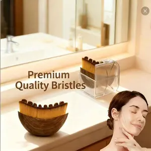 2026NEW Lymphatic Drainage Face Brush – Jawline & Chin Sculpting Dry Brushing Massager for Facial Fatigue Relief, Ergonomic Design for Precise Skin Fit (1PCS)