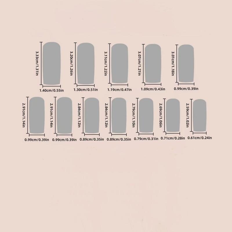 24 Piece Glossy and Leopard Print Press-On Nails with Cross Charm, Pearl Chain and Bling Rhinestone Decoration, Reusable Self-Adhesive Nail Kit for Party and Night Glamour