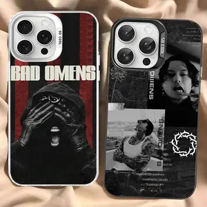 Bad Omens Music Band Phone Case For iPhone 16 15 14 13 12 11 Pro Max X XR XSMAX Matte Shockproof Back Cover