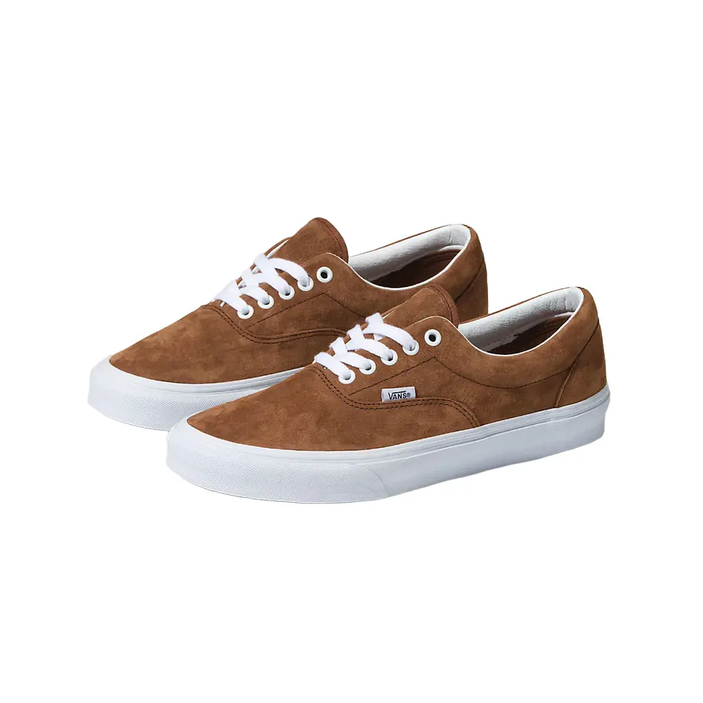 vans era tobacco brown VANS Men's Era Classic Casual Sneaker Shoe, All-Seasons Low-Top Laced  Footwear, Pig Suede-Tortoise Shell Design, Round Toe, Canvas-Leather Upper,  Double-Stitched Vamp, Lined Interior, Cotton Drill, EVA Insert