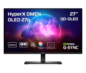 HyperX OMEN OLED 27 inch QHD 240Hz Gaming Monitor - OMEN OLED 27q