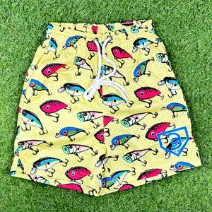 BatWrapz Tight Lines Training Shorts Yellow - Youth