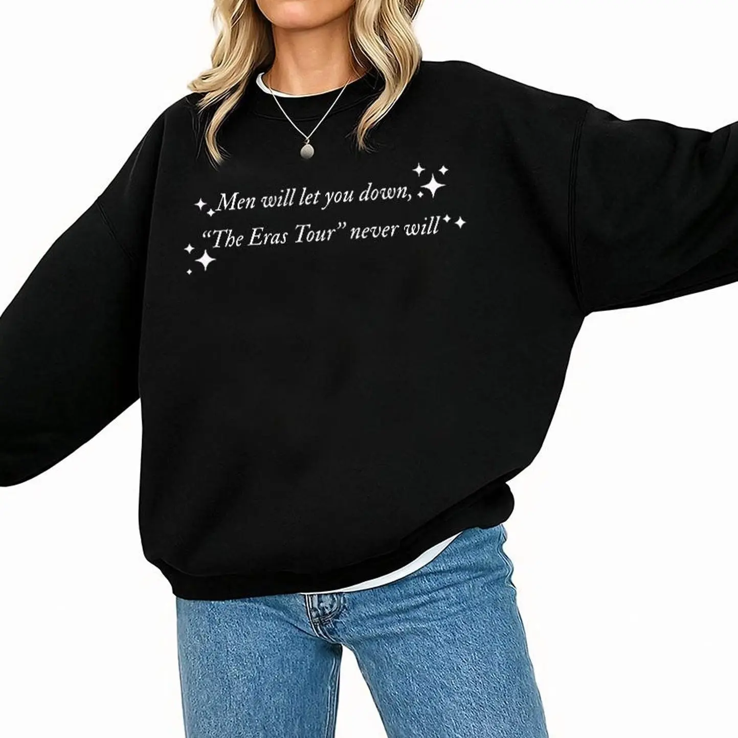Men Will Let You Down, The Eras Tour Never Will Unisex Shirt, Gift for her, Gift for him, music tour, TS quote