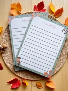 I Can and I Will Notepad 4.25" x 5" - Motivational Notepad - Cute Stationery - Small Business Notepad