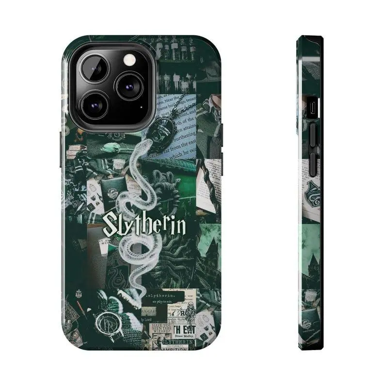Slytherin Phone Case - Tough & Stylish, Perfect for House Pride and Harry Potter Fans, Gifts for Birthdays, Holidays, Back to School - TikTok Shop Slytherin Phone Case - Tough & Stylish, Perfect for House Pride and Harry Potter Fans, Gifts for Birthdays, Holidays, Back to School - TikTok Shop