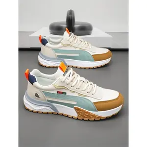 Men’s vintage-inspired walking sneakers, available in multiple colors, perfect for daily casual and streetwear looks, stylish supportive design, trendy walking sneaker