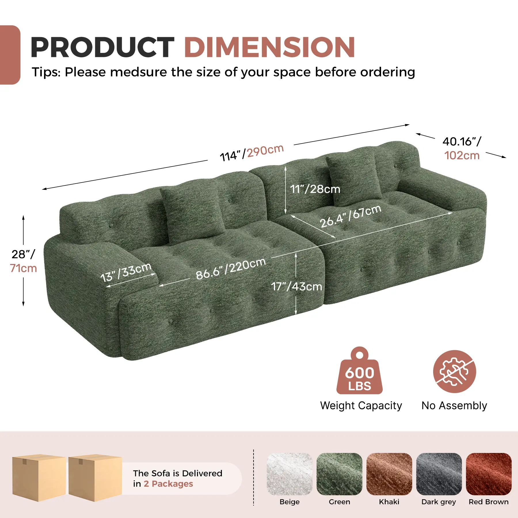 Green (3-seater)