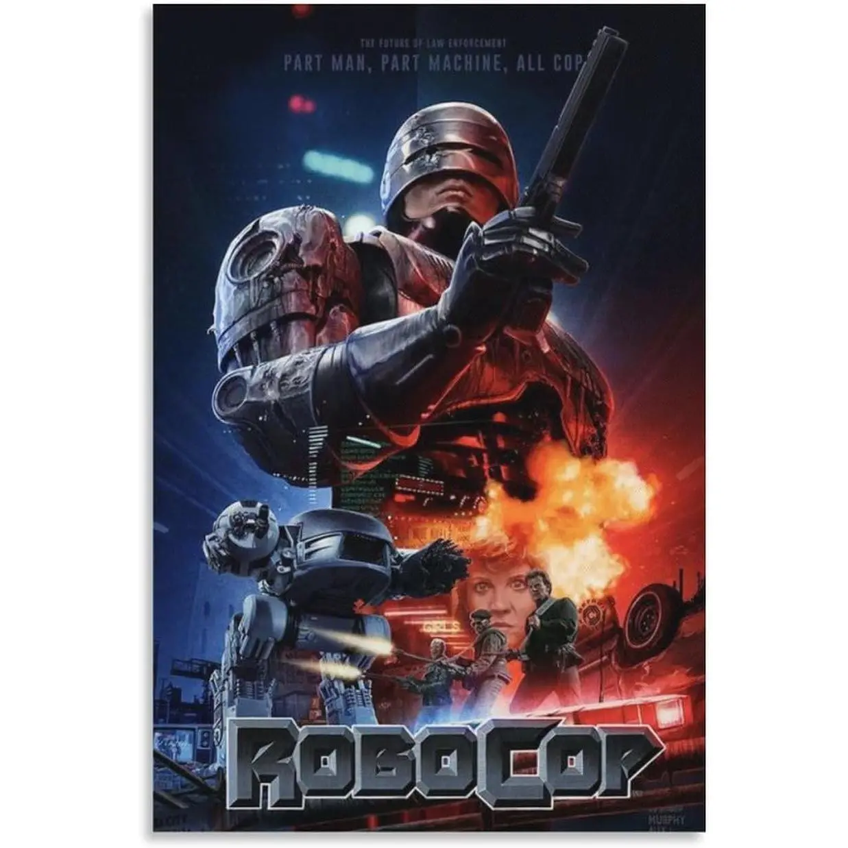 RoboCop Movie Poster (26) Gifts Canvas Painting Poster Wall Art Decorative Picture Prints Modern Decor