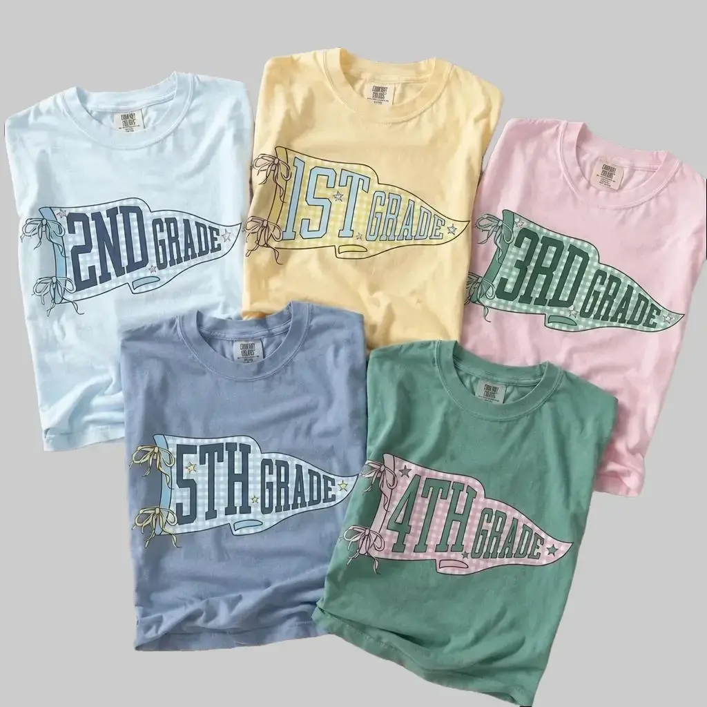 Teacher Team Shirts, Comfort Colors Teacher Tee, Back to School Shirt, Grade Level Team Shirt, First Grade Teacher Tee, Second Grade Shirt, Third Grade Teacher Gift, Fourth Fifth Grade Team Tee - JACKSON HOAI STORE