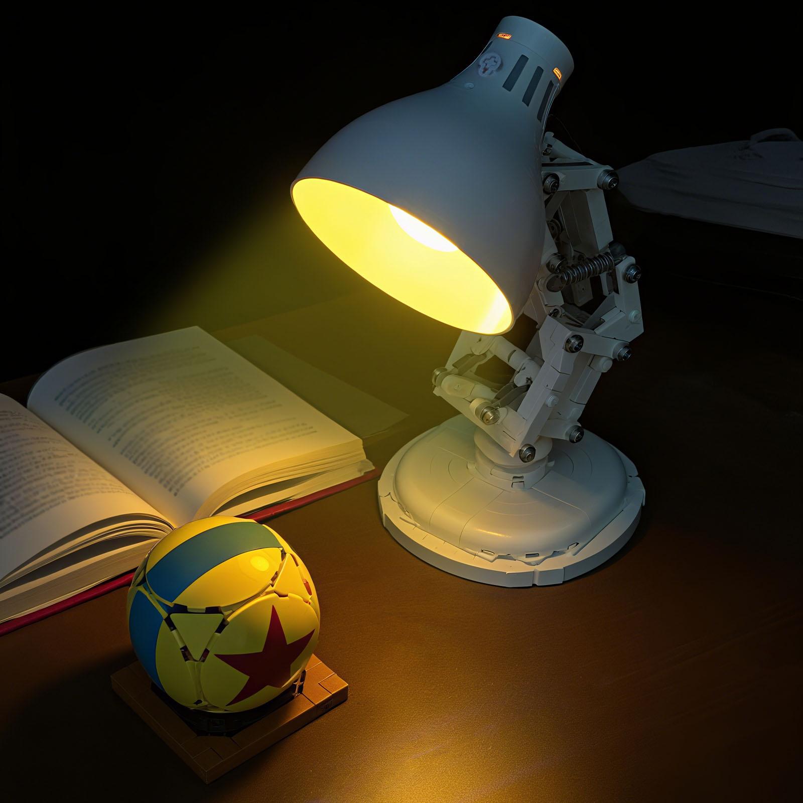 LYBMTWF LED Lighting Kit for LEGO Ideas Series #21357 "Pixar: Luxo Jr." — DIY Light Upgrade Set Building Block Model Lighting— The Perfect Gift for Holidays and Birthdays (Model Not Included)