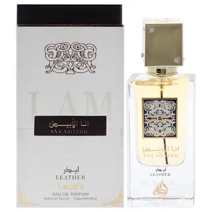 Ana Abiyedh Leather by Lattafa Perfumes for Unisex Fragrance Eau De Parfum Spray, 2.0 Ounce