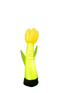 Tulip Flower LED Inflatable Light Column - Bright Color for Spring, Garden Decoration & Party Events