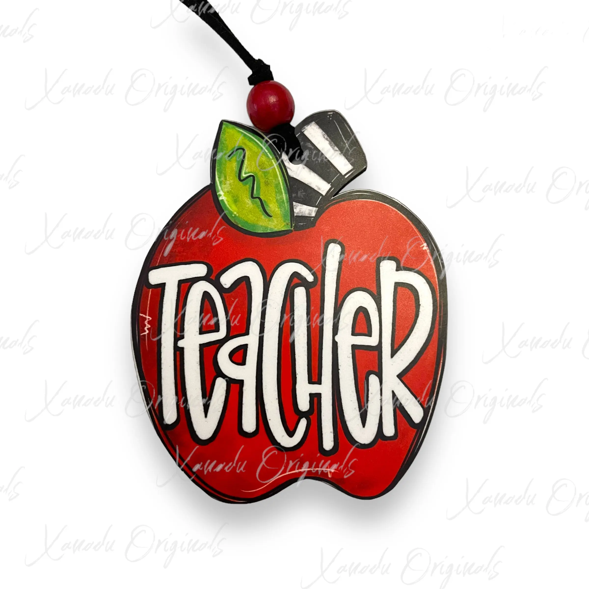Teacher Apple Ornament