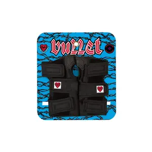 Bullet Pads Wrist Guards Black Size M