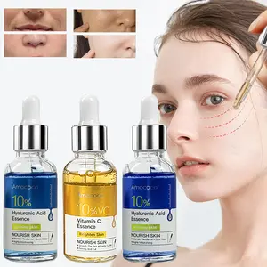 Salicylic Acid Facial Serum 30ml Vitamin C Serum Hyaluronic Acid Serum Improve dullness and brighten skin tone Nourish and moisturize Repair pores For men and women Suitable for all skin types