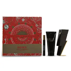 Carolina Herrera BAD BOY 3-Piece Gift Set | Bold & Electrifying Men’s Fragrance Collection