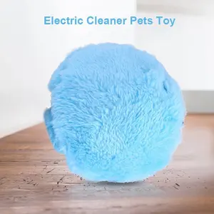 Interactive Automatic Rolling Ball Toy for Dogs and Cats - Includes 1 Active Roller Ball and 4 Plush Ball Sets - Perfect for Fun and Exercise