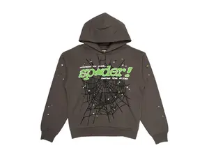 Sp5der Men's Punk V2 Hoodie Slate Grey, from StockX Sp5der Men's Punk V2 Hoodie Slate Grey, from StockX