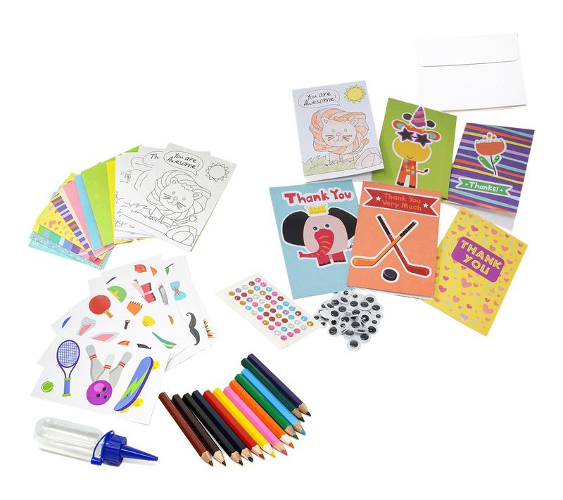 Make Your Own Custom Thank You Card Kit